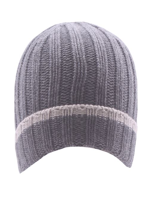 cashmere hat with contrasting profile LA FILERIA | 1016515576072